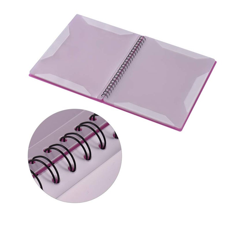 KingPoint Music Sheet File Paper Storage Folder Creative Change Spectrum Folder A4 Letter Size Double Side Sheet Music Folder File for Holding Sheet Music and Files Etc (Pink) - Image 5